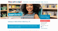 Desktop Screenshot of onceuponachildkaty.com